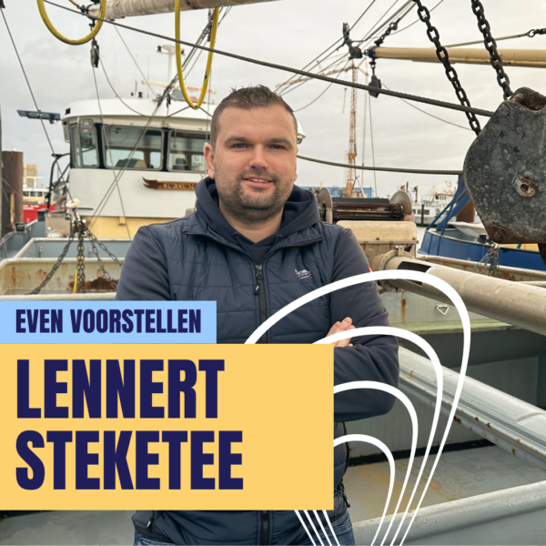 Ondernemer Lennert Steketee, secretaris Yerseke at Sra